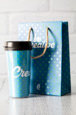 sacchetto carta personalizzabile - misura small - immagine 11