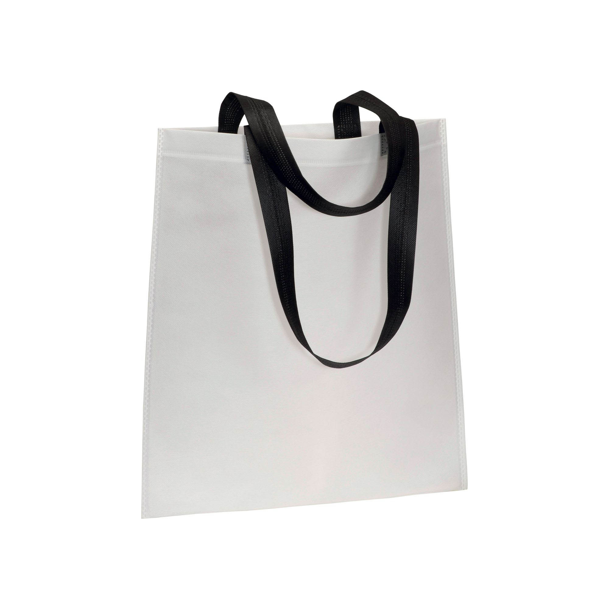 20138_02 Shopper in TNT 70 g/m2 termosaldato, manici lunghi - immagine 1