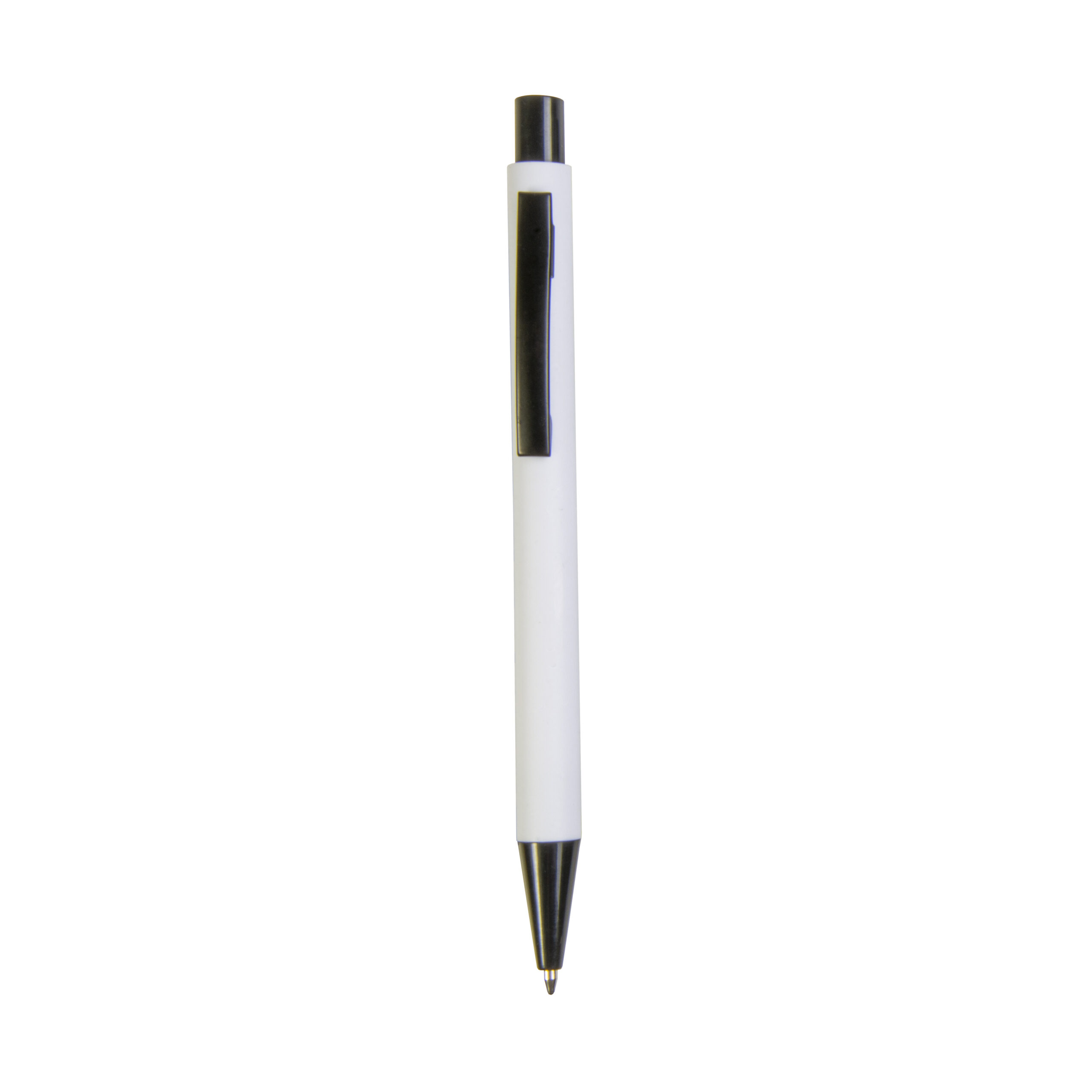 20826_01-2 Penna a scatto in plastica con clip in metallo - immagine 1