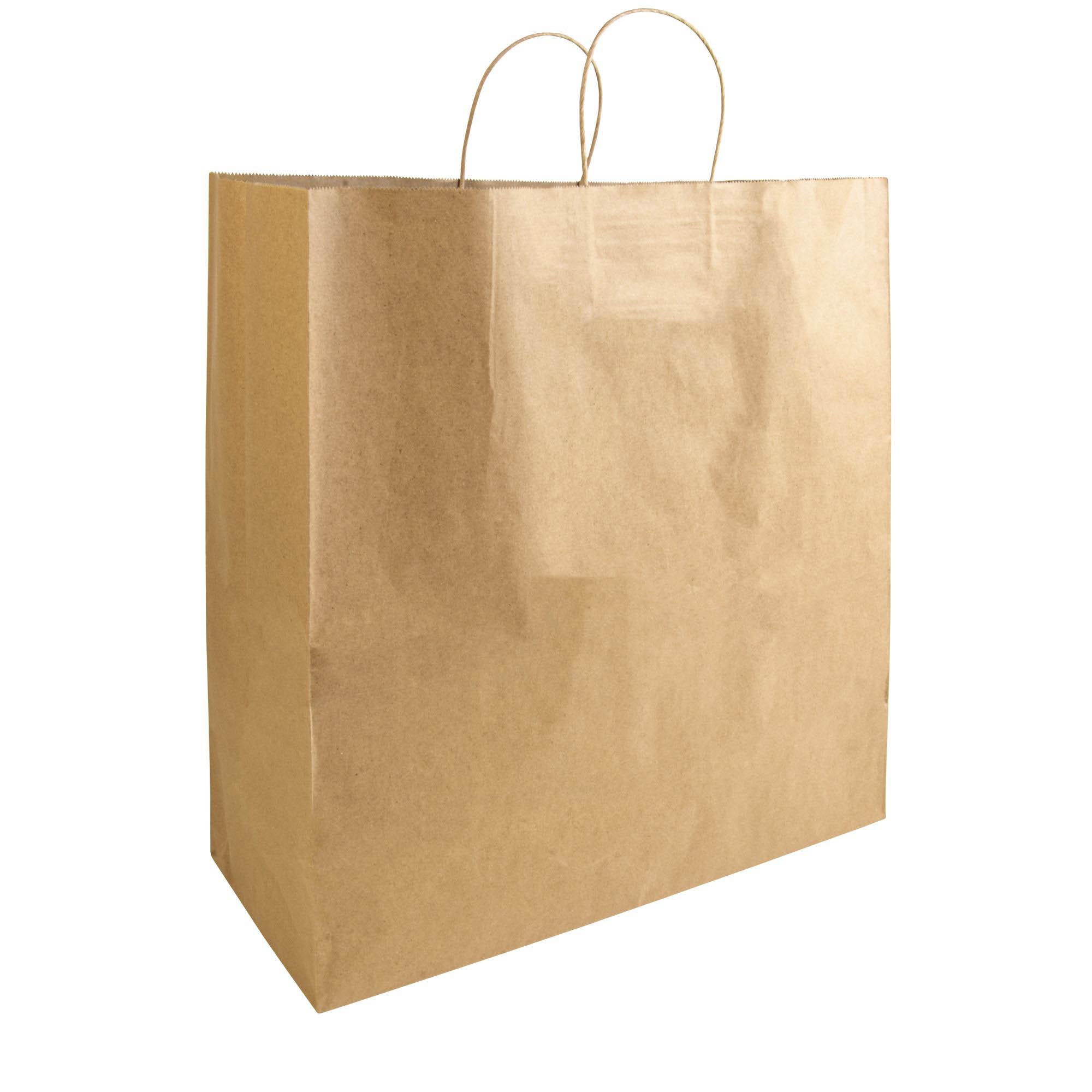 23121_22 Shopper in carta riciclata 100 gr/m2 con soffietto - immagine 1