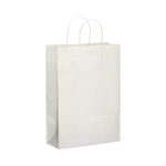 Shopper in carta 100 gr/m2 con soffietto