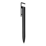 Penna twist in PP e paglia di grano con stand porta cellulare
