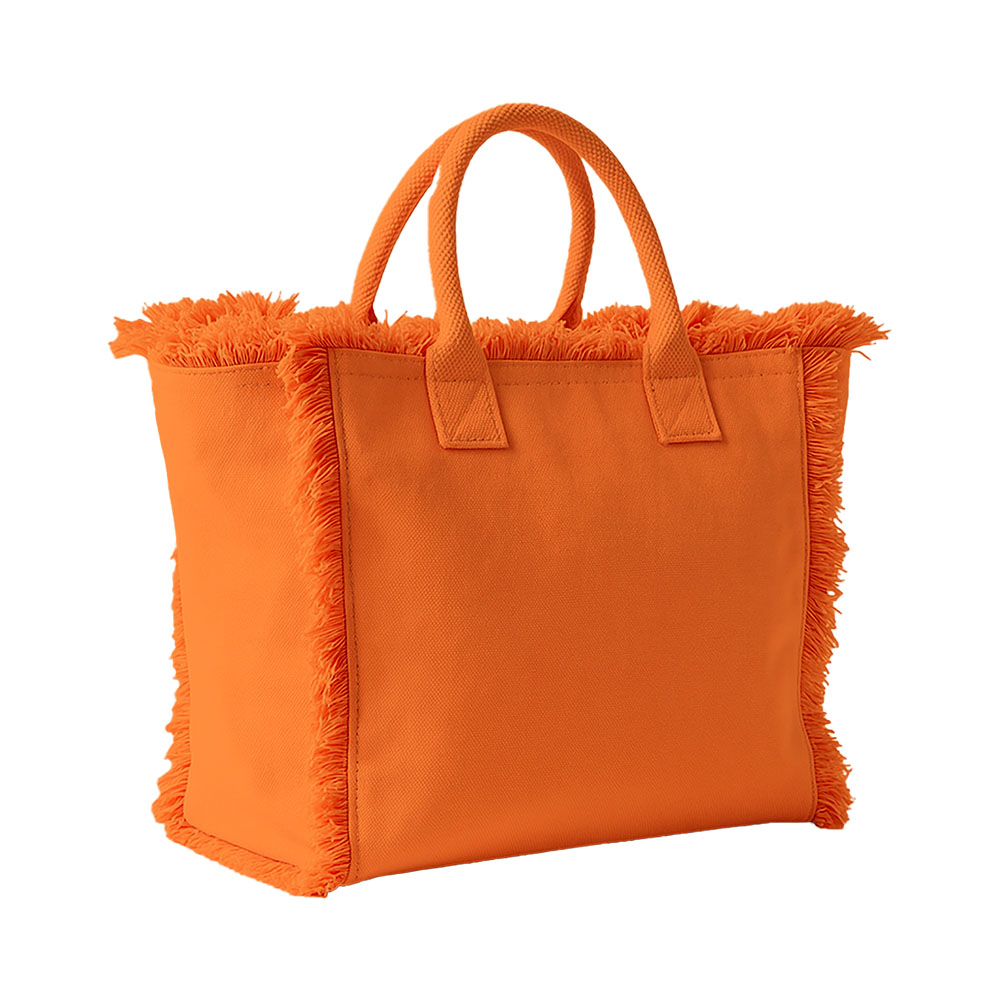 26101_07-13 Borsa in cotone da 450 g/m2. Dotata di chiusura a zip e tasca interna - immagine 1