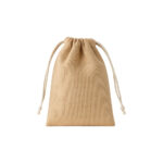 Sacchetto regalo in juco 250 g/m2 richiudibile