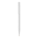 Penna a scatto in plastica. Inserto in bambù