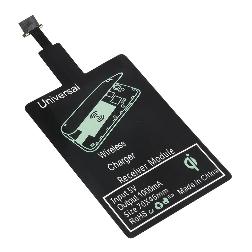 18436opt_02 Ricevitore QI wireless con connettore micro USB per abilitare i dispositivi con connettore - immagine 1