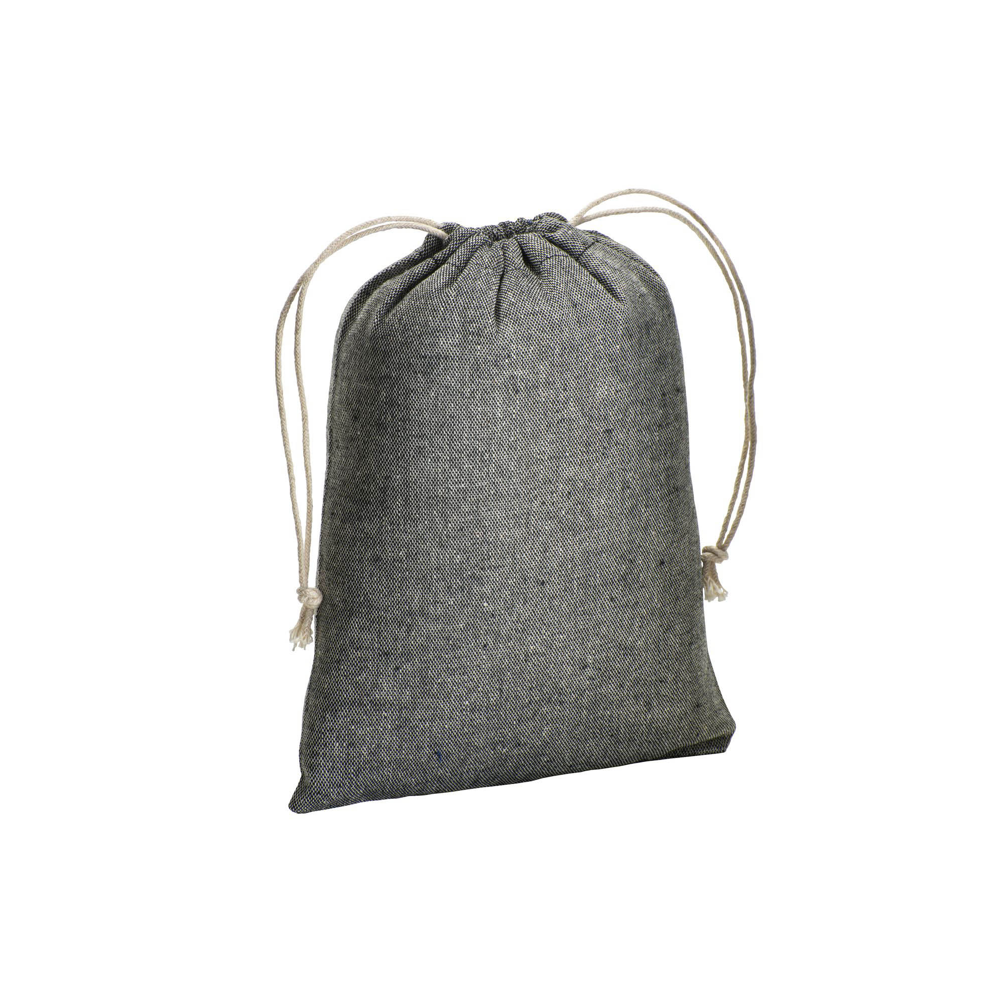 21111_02 Sacchetto regalo in cotone riciclato 150g/m2, 15 x 20 cm - immagine 1
