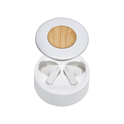 Auricolari in RABS con inserto in bambù