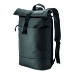 Zaino porta pc in soft pu water resistant, compartimento notebook