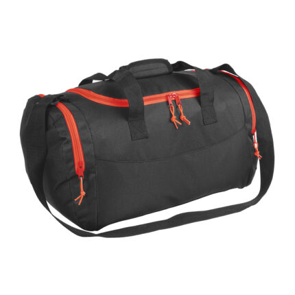 Borsone sport in polyester 600D con tasca porta scarpe